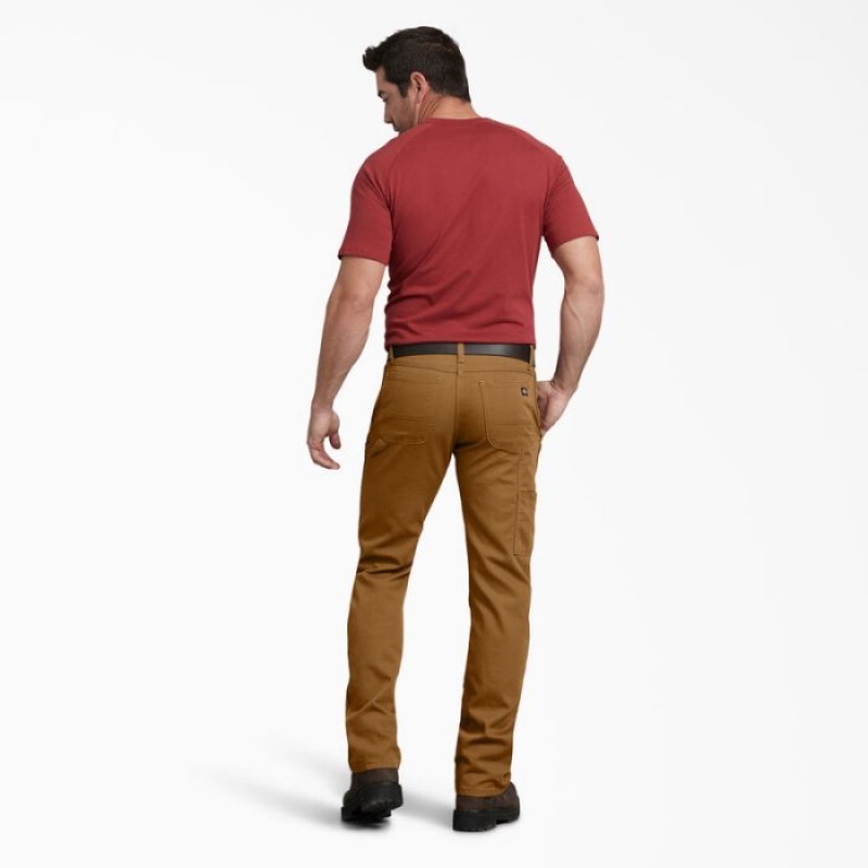 Dickies FLEX Regular Fit Duck Carpenter Pants Maro | EASL5187