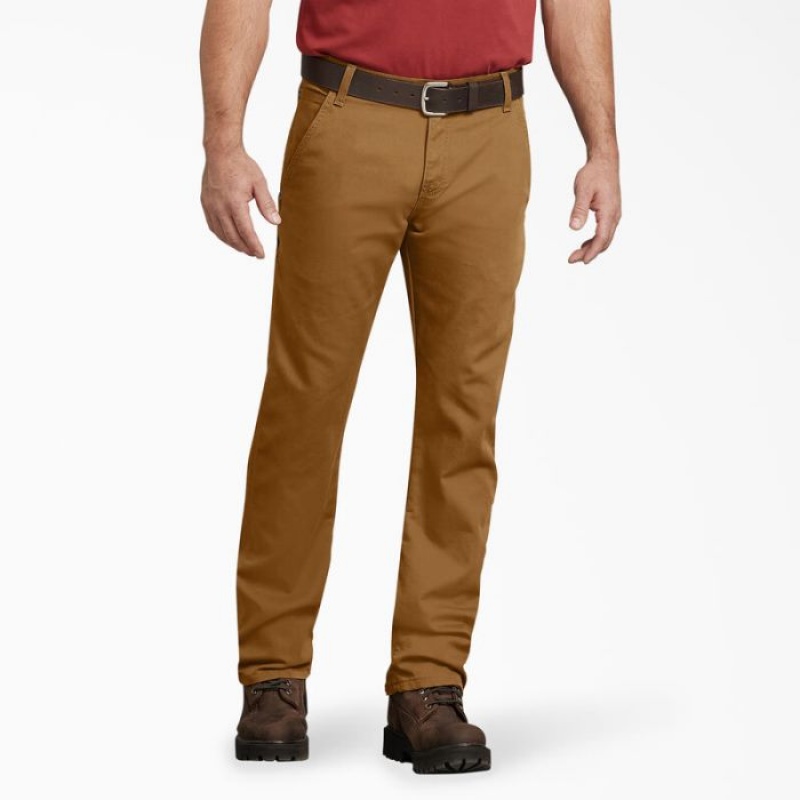 Dickies FLEX Regular Fit Duck Carpenter Pants Maro | EASL5187