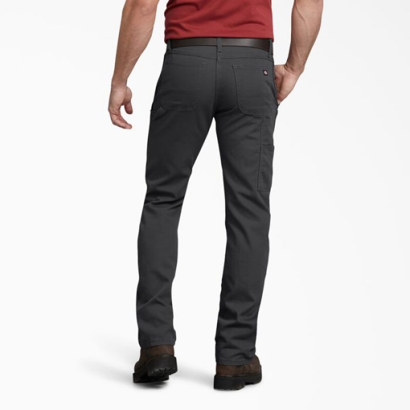 Dickies FLEX Regular Fit Duck Carpenter Pants Gri | DJVB2978