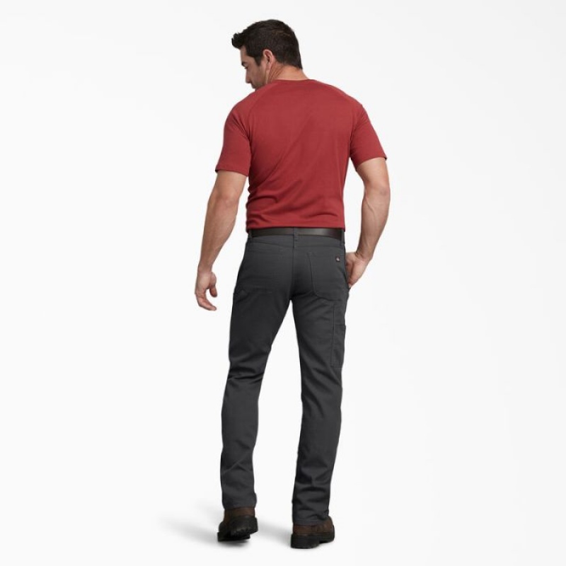 Dickies FLEX Regular Fit Duck Carpenter Pants Gri | DJVB2978