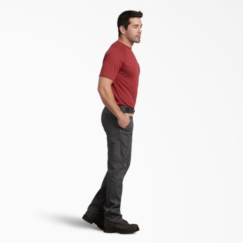 Dickies FLEX Regular Fit Duck Carpenter Pants Gri | DJVB2978
