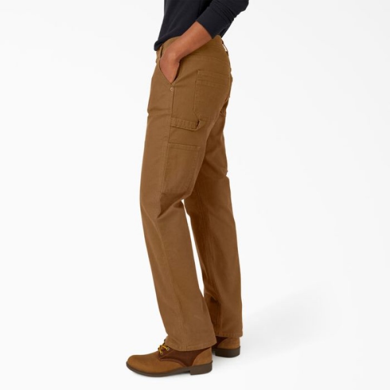 Dickies FLEX Relaxed Drept Fit Duck Carpenter Pants Regular | YLXX2911