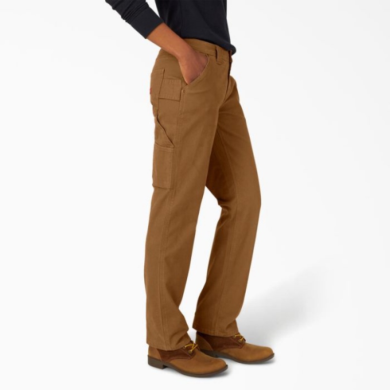 Dickies FLEX Relaxed Drept Fit Duck Carpenter Pants Regular | YLXX2911