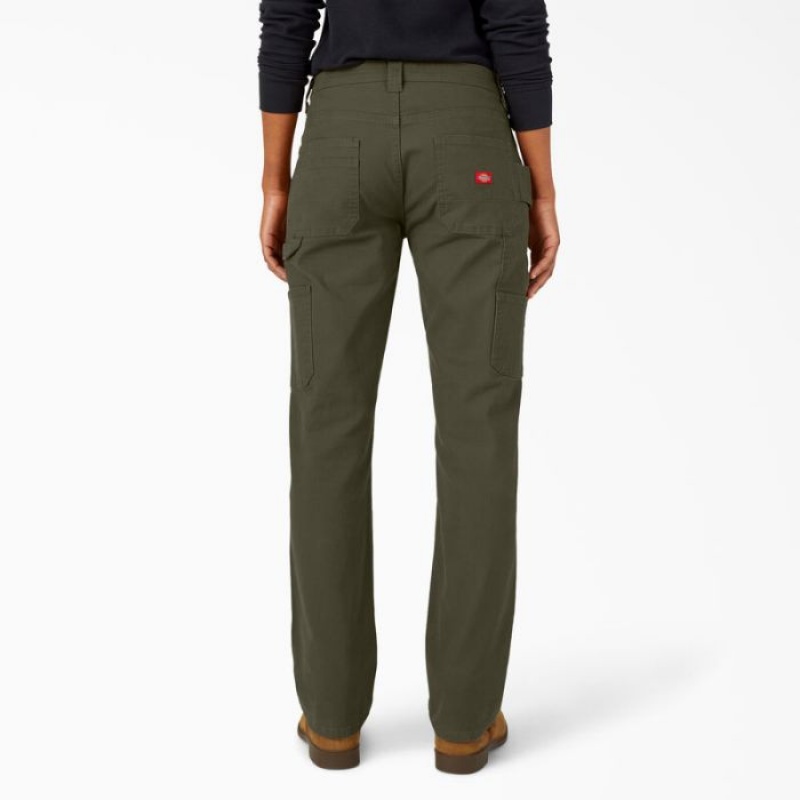 Dickies FLEX Relaxed Drept Fit Duck Carpenter Pants Regular | HLAF9697