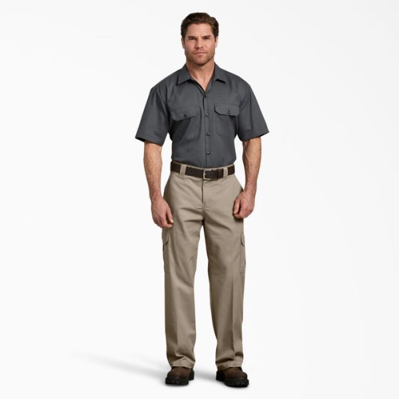 Dickies FLEX Relaxed Fit Cargo Pants Maro | TTZW9846