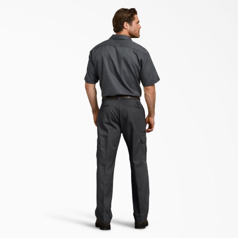 Dickies FLEX Relaxed Fit Cargo Pants Negrii | BQYH5703