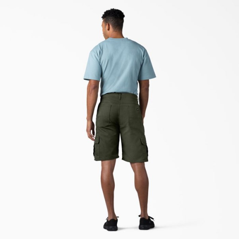 Dickies FLEX Relaxed Fit Duck Cargo Shorts, 11