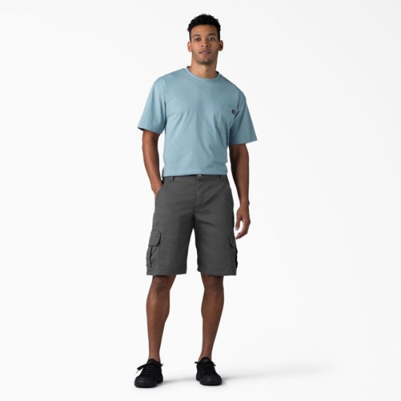 Dickies FLEX Relaxed Fit Duck Cargo Shorts, 11