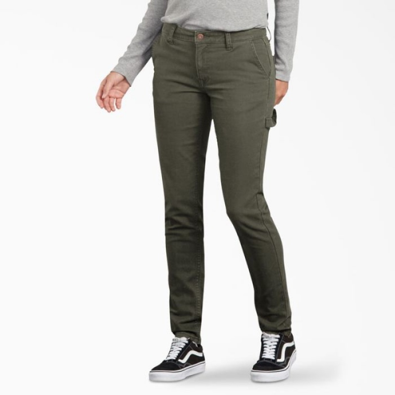 Dickies FLEX Slim Fit Duck Carpenter Pants Regular | AIWD3306