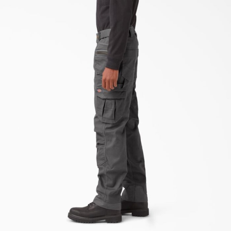 Dickies FLEX Temp-iQ 365 Regular Fit Duck Pants Rinsed Slate | QDDX0077