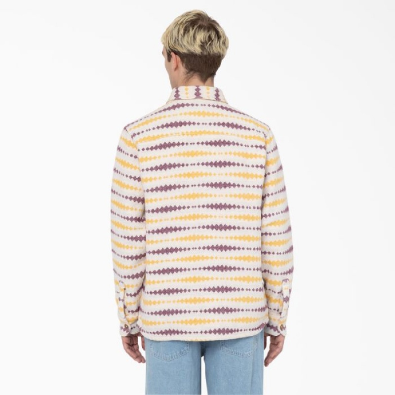 Dickies Falkville Long Sleeve Shirt Violet | XIWV2598