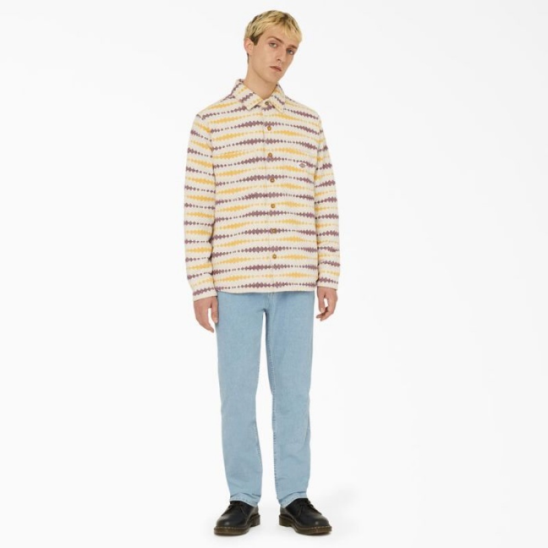 Dickies Falkville Long Sleeve Shirt Violet | XIWV2598