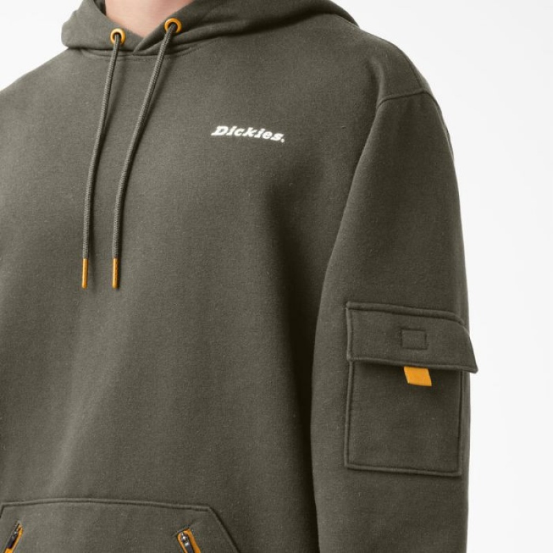 Dickies Fleece Cargo Hoodie Regular | JJQB5841