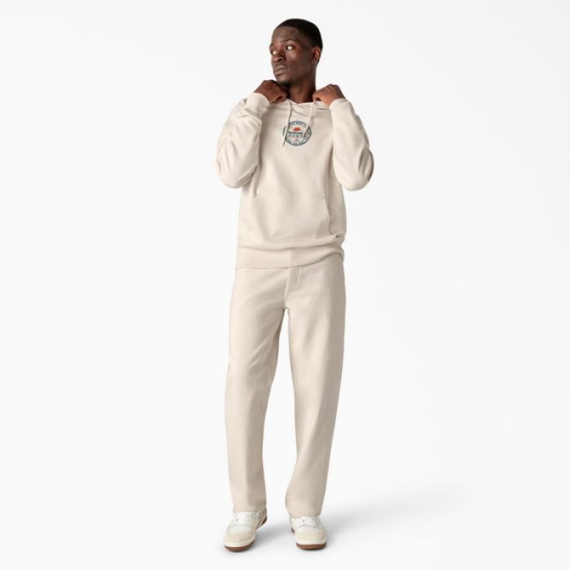 Dickies Greensburg Grafice Hoodie Gri | IWAX3665