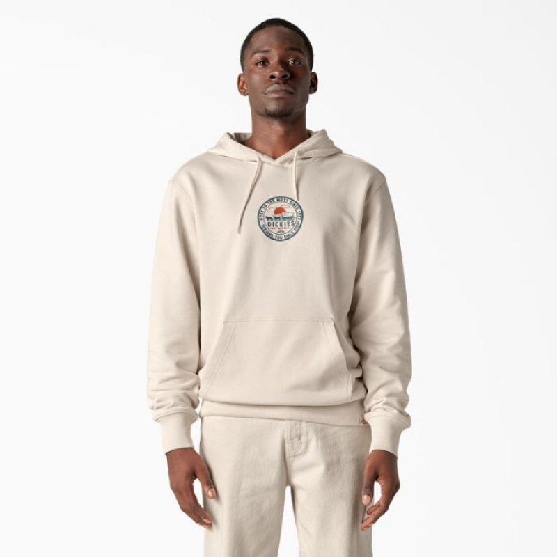 Dickies Greensburg Grafice Hoodie Gri | IWAX3665