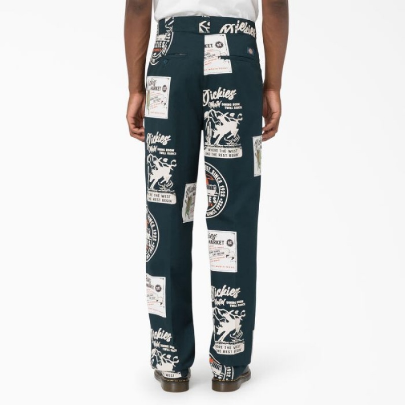 Dickies Greensburg Relaxed Fit Pants Albastru Deschis | XSJH0415