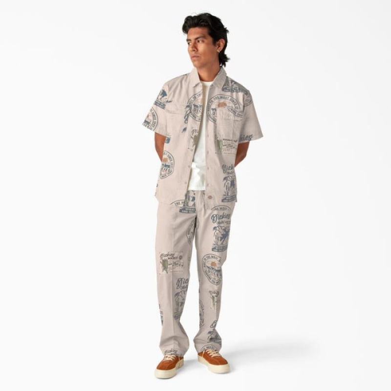 Dickies Greensburg Relaxed Fit Pants Albastru Deschis | LLKF6237