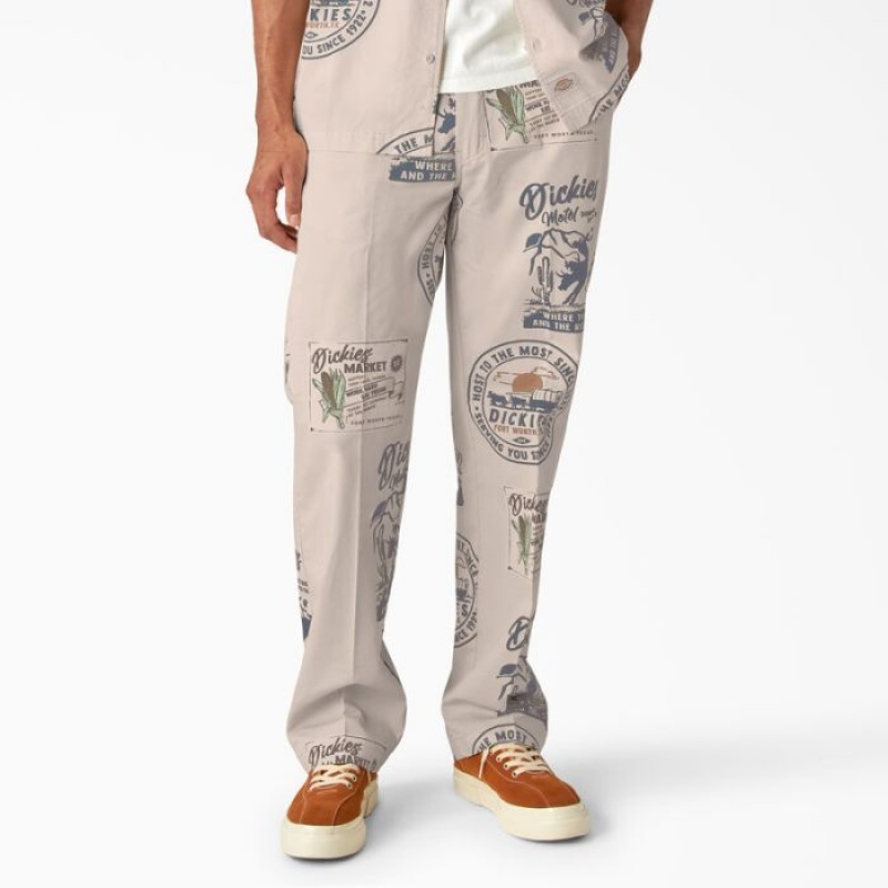 Dickies Greensburg Relaxed Fit Pants Albastru Deschis | LLKF6237