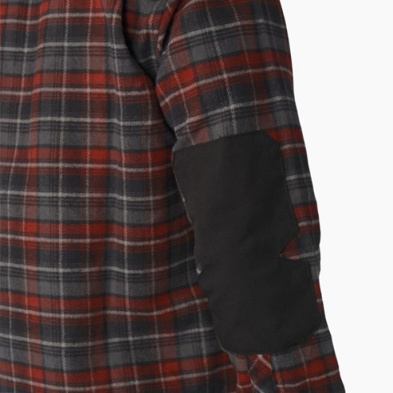 Dickies Heavyweight Brawny Flannel Shirt Visinii | RFWD5698