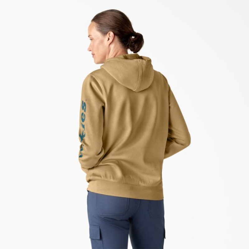 Dickies Heavyweight Logo Sleeve Pullover Nubuck | FYWI3832