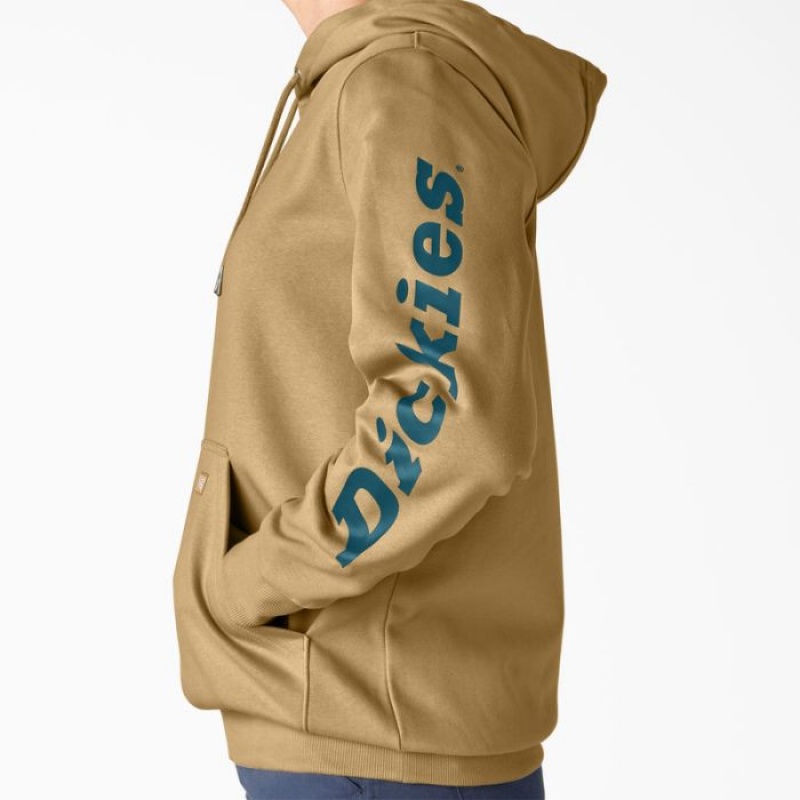 Dickies Heavyweight Logo Sleeve Pullover Nubuck | FYWI3832