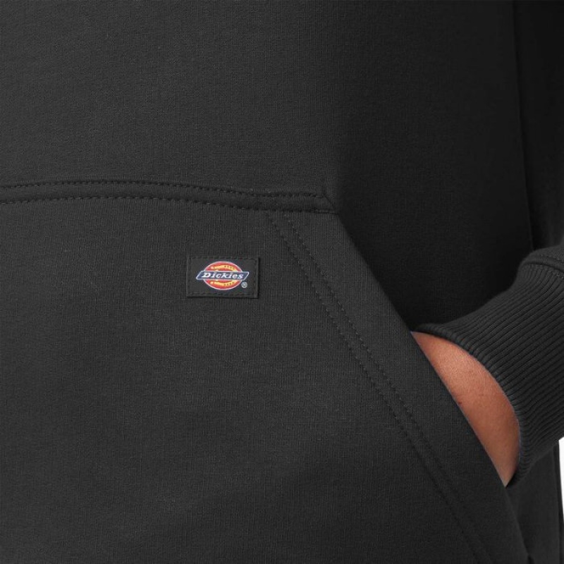 Dickies Heavyweight Logo Sleeve Pullover Negrii | BLPO4111