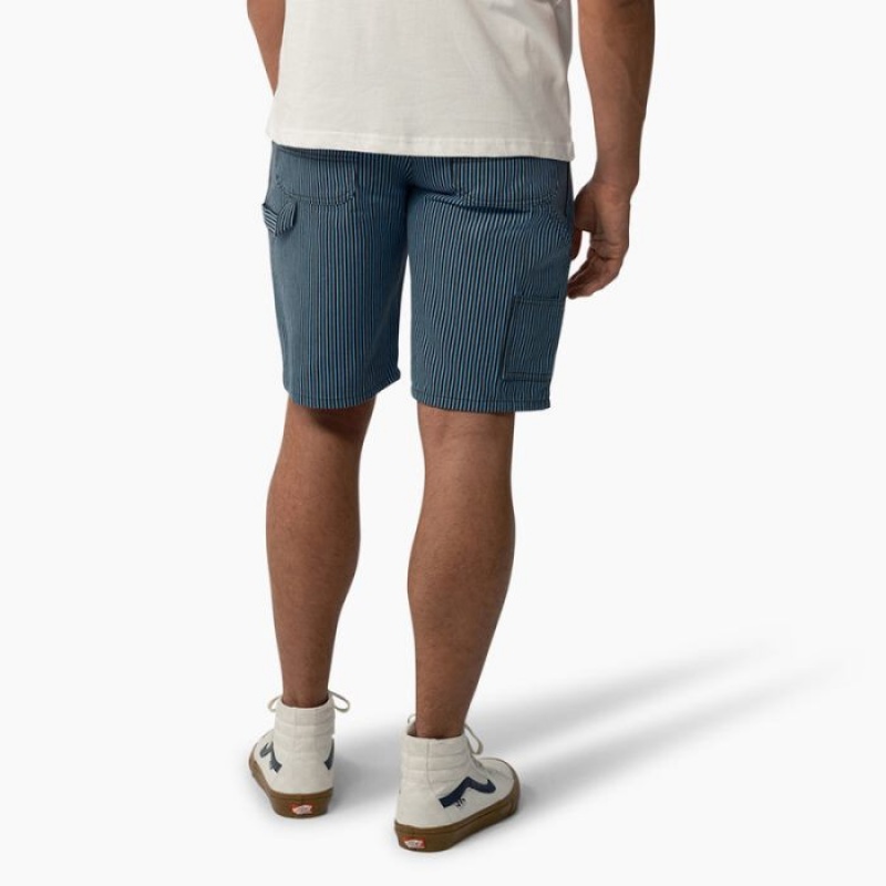 Dickies Hickory Stripe Carpenter Shorts, 11