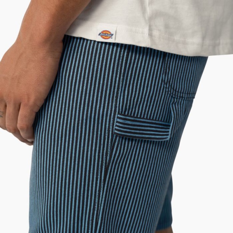 Dickies Hickory Stripe Carpenter Shorts, 11