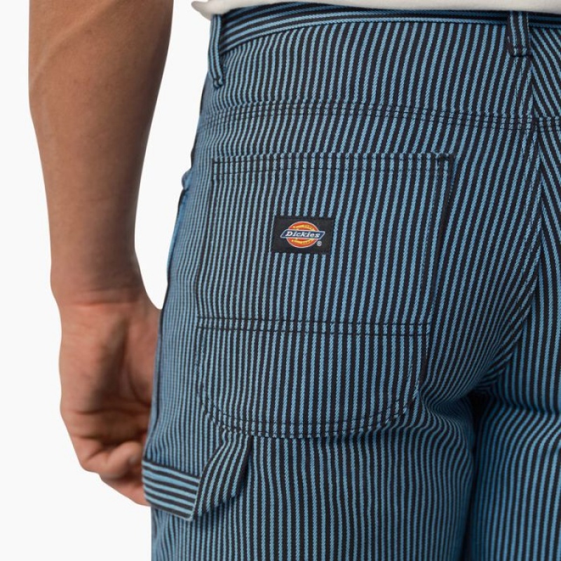 Dickies Hickory Stripe Carpenter Shorts, 11