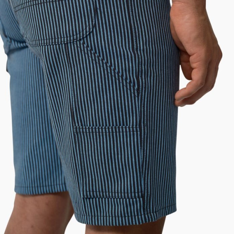 Dickies Hickory Stripe Carpenter Shorts, 11