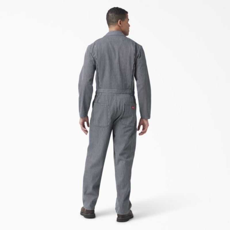 Dickies Hickory Stripe Coveralls Stripes | FIEF8665
