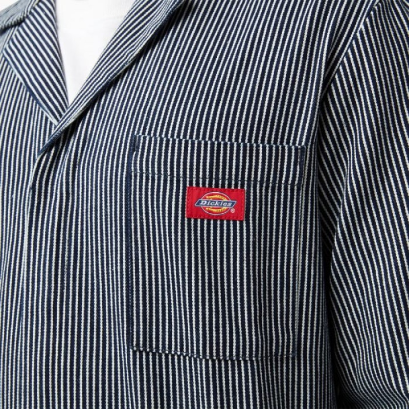 Dickies Hickory Stripe Coveralls Stripes | FIEF8665