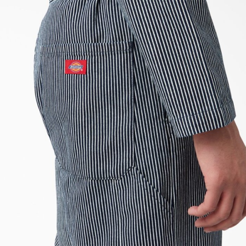 Dickies Hickory Stripe Coveralls Stripes | FIEF8665