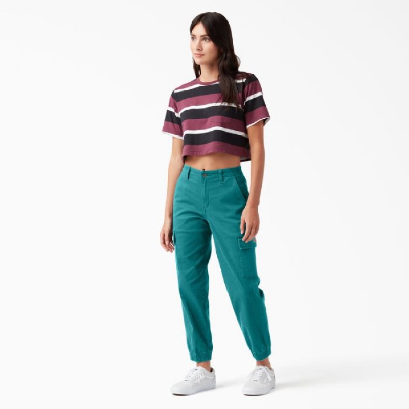 Dickies High Rise Fit Cargo Jogger Pants Regular | FJIB3194