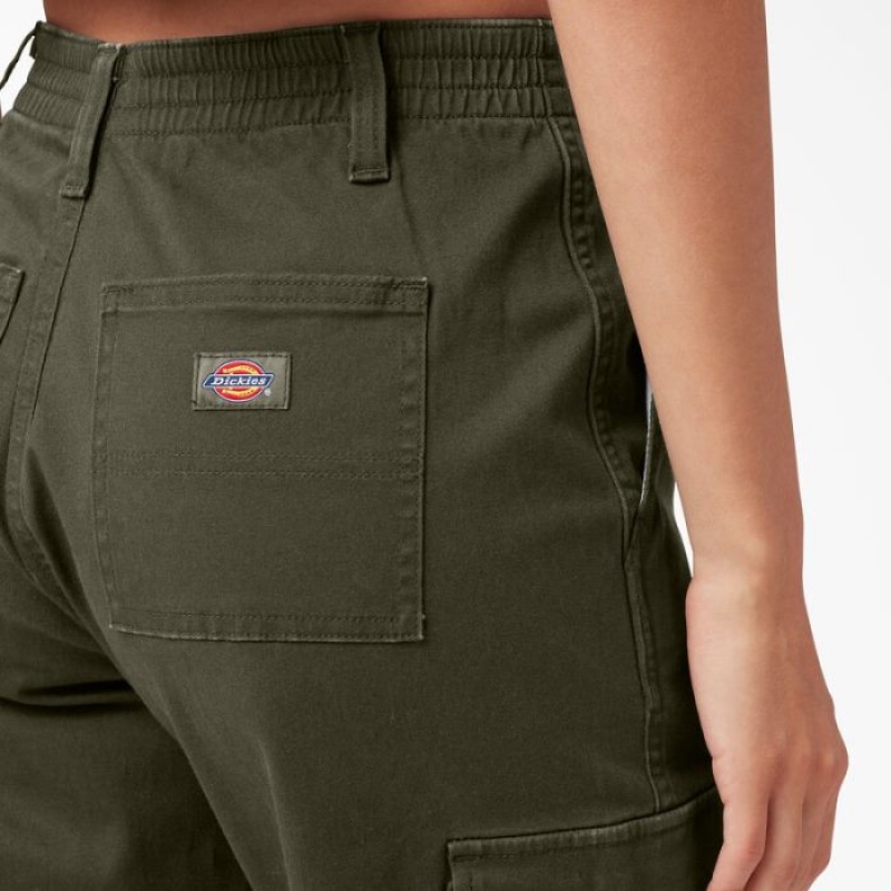 Dickies High Rise Fit Cargo Jogger Pants Regular | WQUP0230