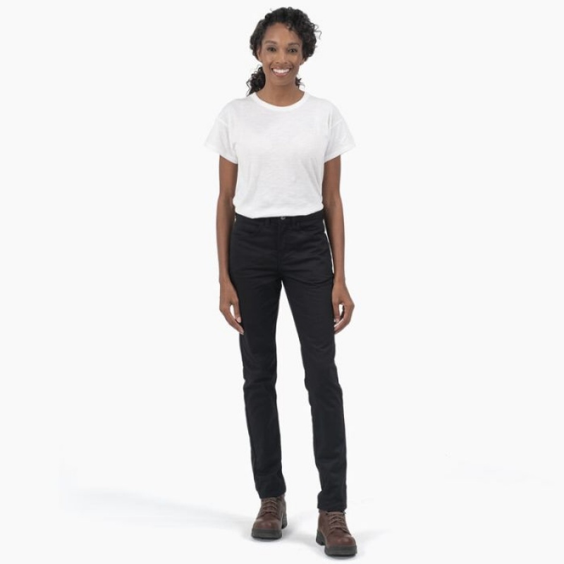 Dickies High Rise Slab Twill Pants Regular | ZJRI0960