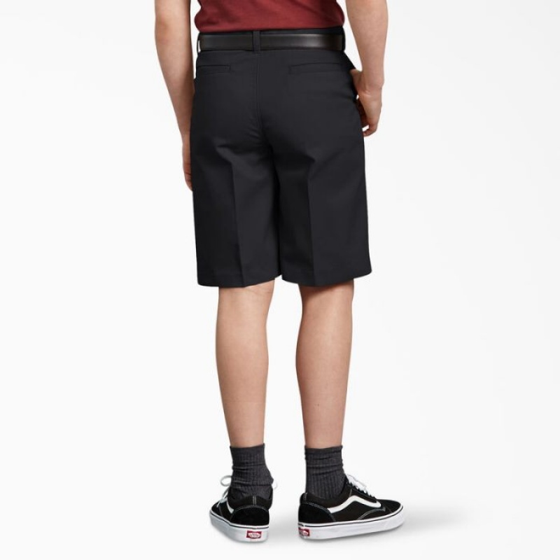Dickies Husky Clasici Fit Shorts, 8-20 Negrii | YMKW4580