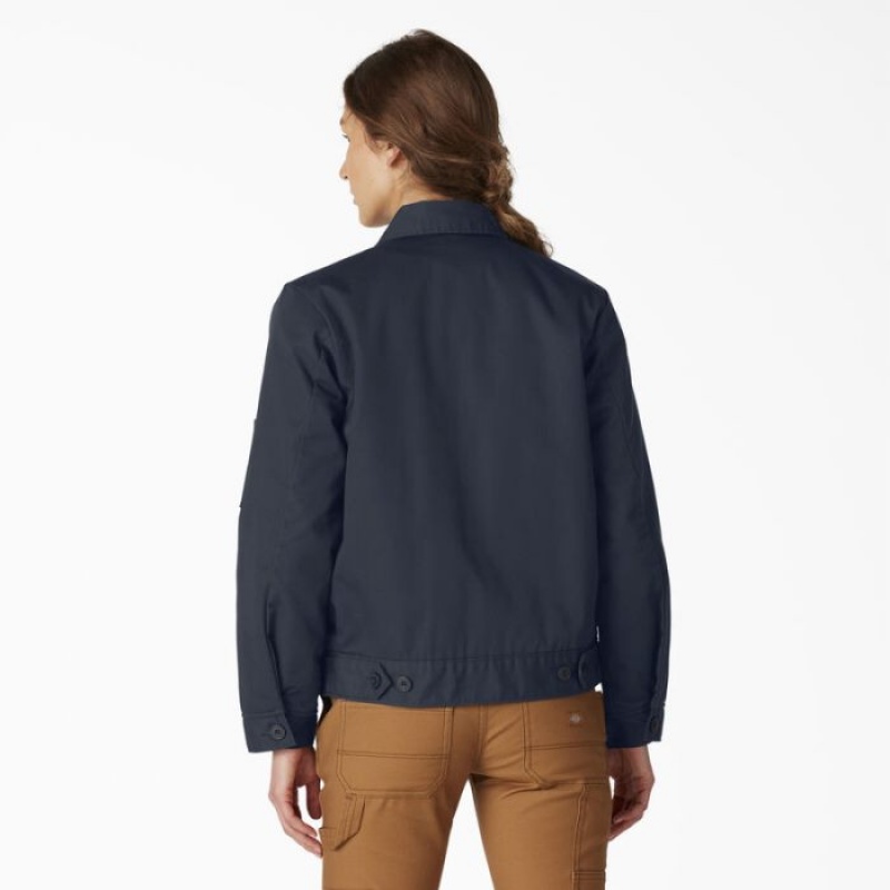 Dickies Insulated Eisenhower Jacket Bleumarin | GTKD8948