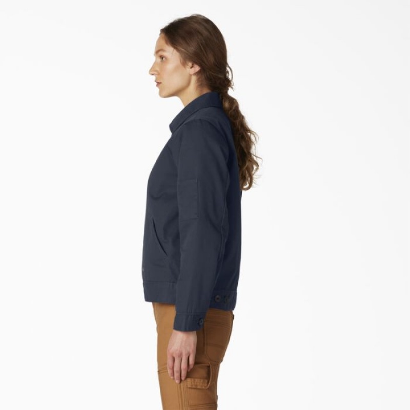Dickies Insulated Eisenhower Jacket Bleumarin | GTKD8948