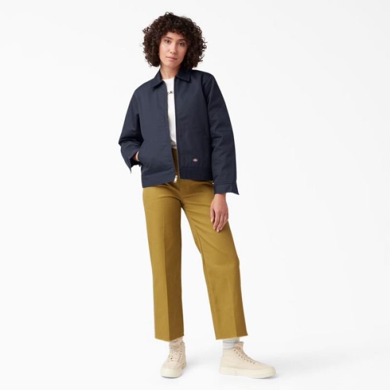 Dickies Insulated Eisenhower Jacket Bleumarin | GTKD8948