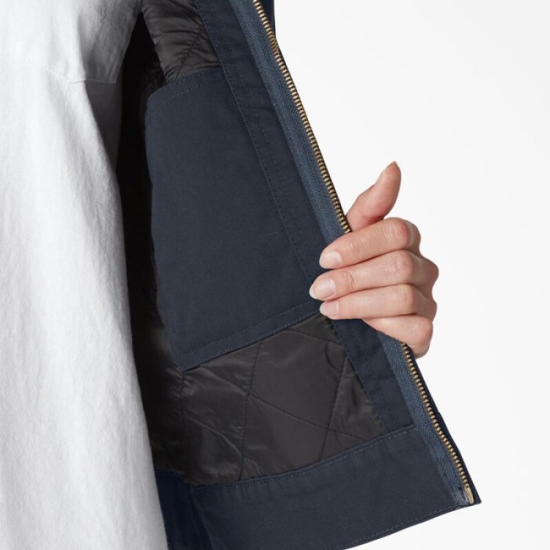 Dickies Insulated Eisenhower Jacket Bleumarin | GTKD8948