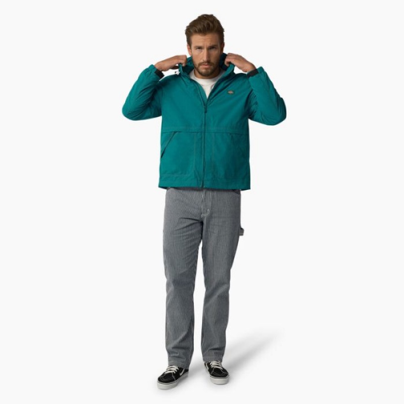 Dickies Jackson Windbreaker Jacket Albastru Deschis | KNCH5390