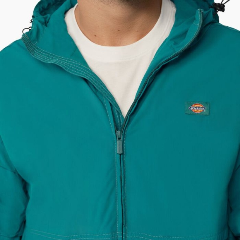 Dickies Jackson Windbreaker Jacket Albastru Deschis | KNCH5390