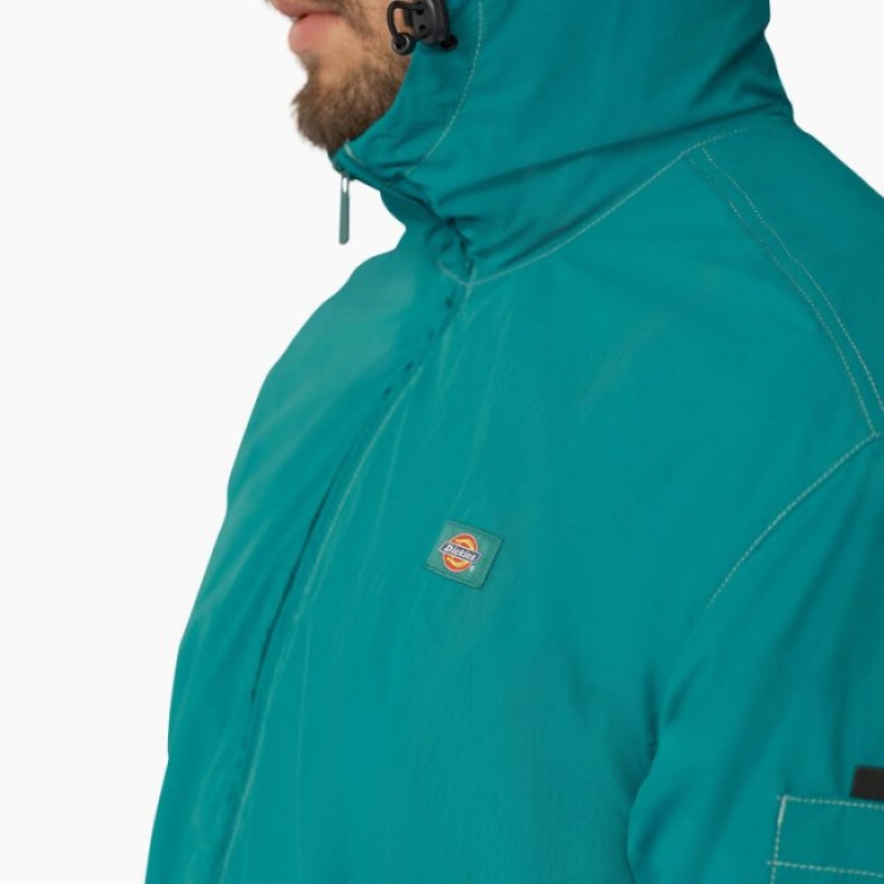 Dickies Jackson Windbreaker Jacket Albastru Deschis | KNCH5390