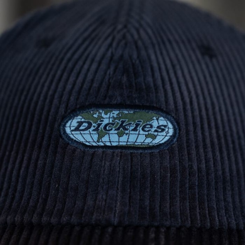 Dickies Jake Hayes Corduroy Cap Bleumarin | IDCK4724
