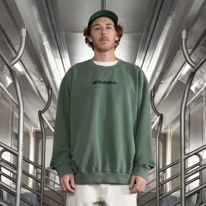 Dickies Jake Hayes Embroidered Sweatshirt Regular | EDES1357