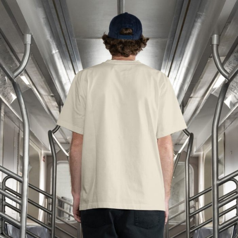 Dickies Jake Hayes Grafice T-Shirt Bej | IEJR6806