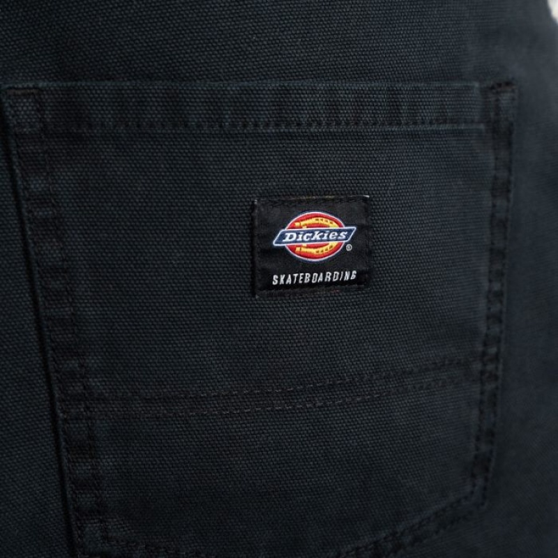 Dickies Jake Hayes Relaxed Fit Duck Pants Negrii | BDUK4930