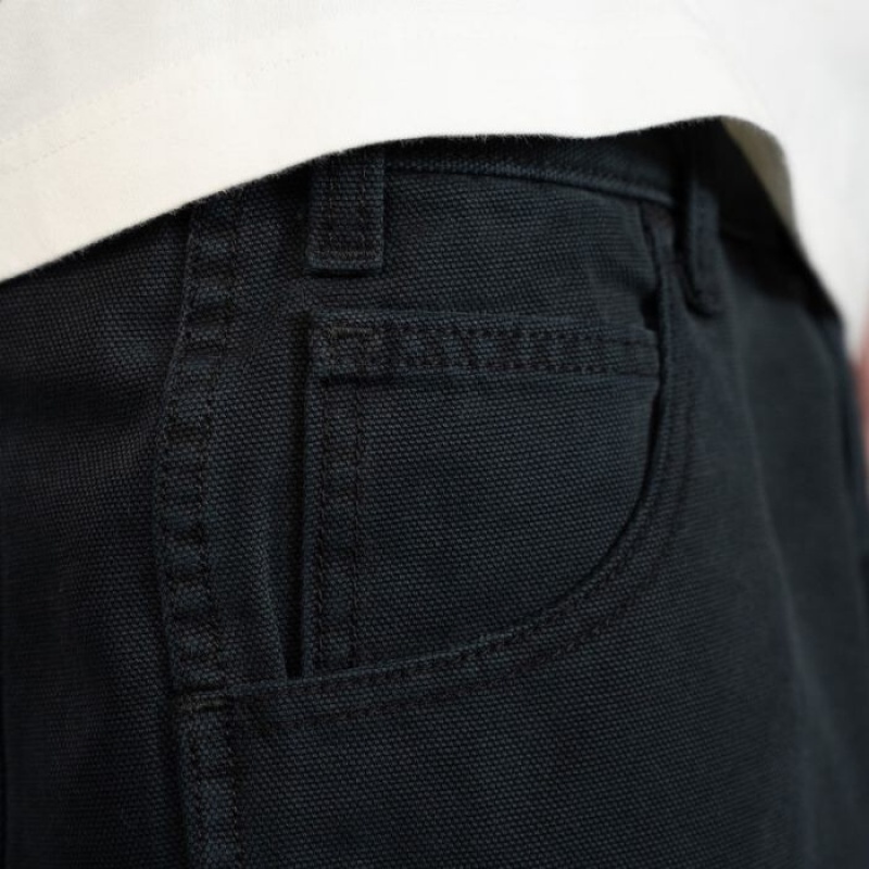 Dickies Jake Hayes Relaxed Fit Duck Pants Negrii | BDUK4930