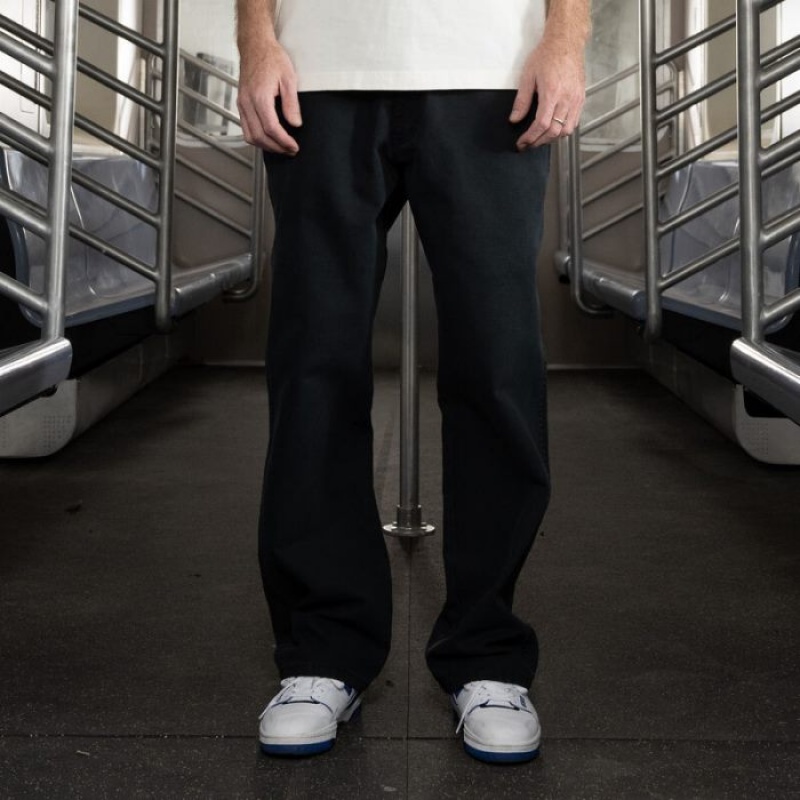 Dickies Jake Hayes Relaxed Fit Duck Pants Negrii | BDUK4930